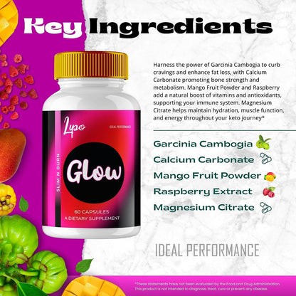 LipoGlow Capsules – Official Lipo Glow Supplement (3 Pack)