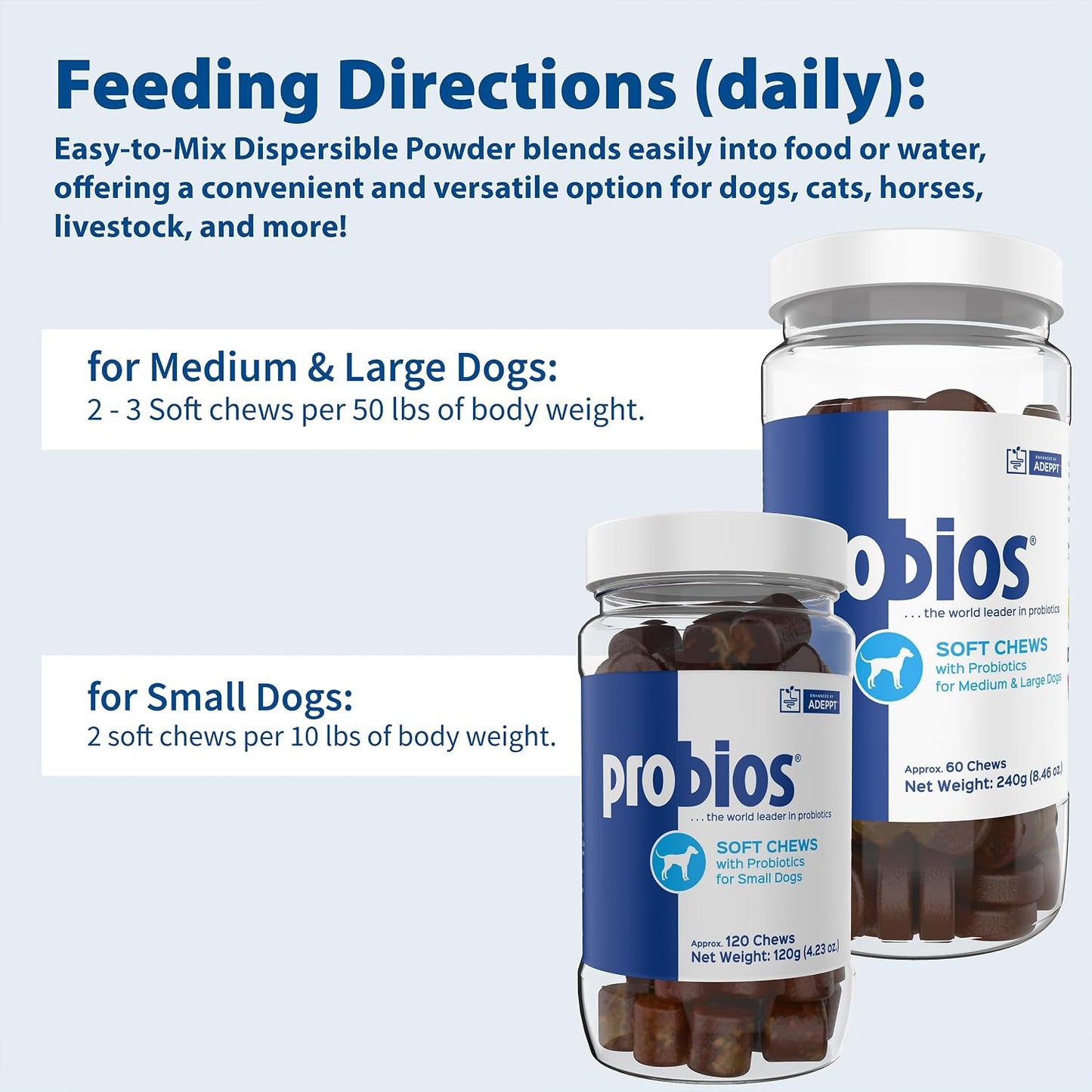 Probios for Dogs Soft Chews - Daily Probiotic Supplement for Gut Health, Digestion & Immune Support - Chicken Liver Flavour - 120 Chews - görsel 4