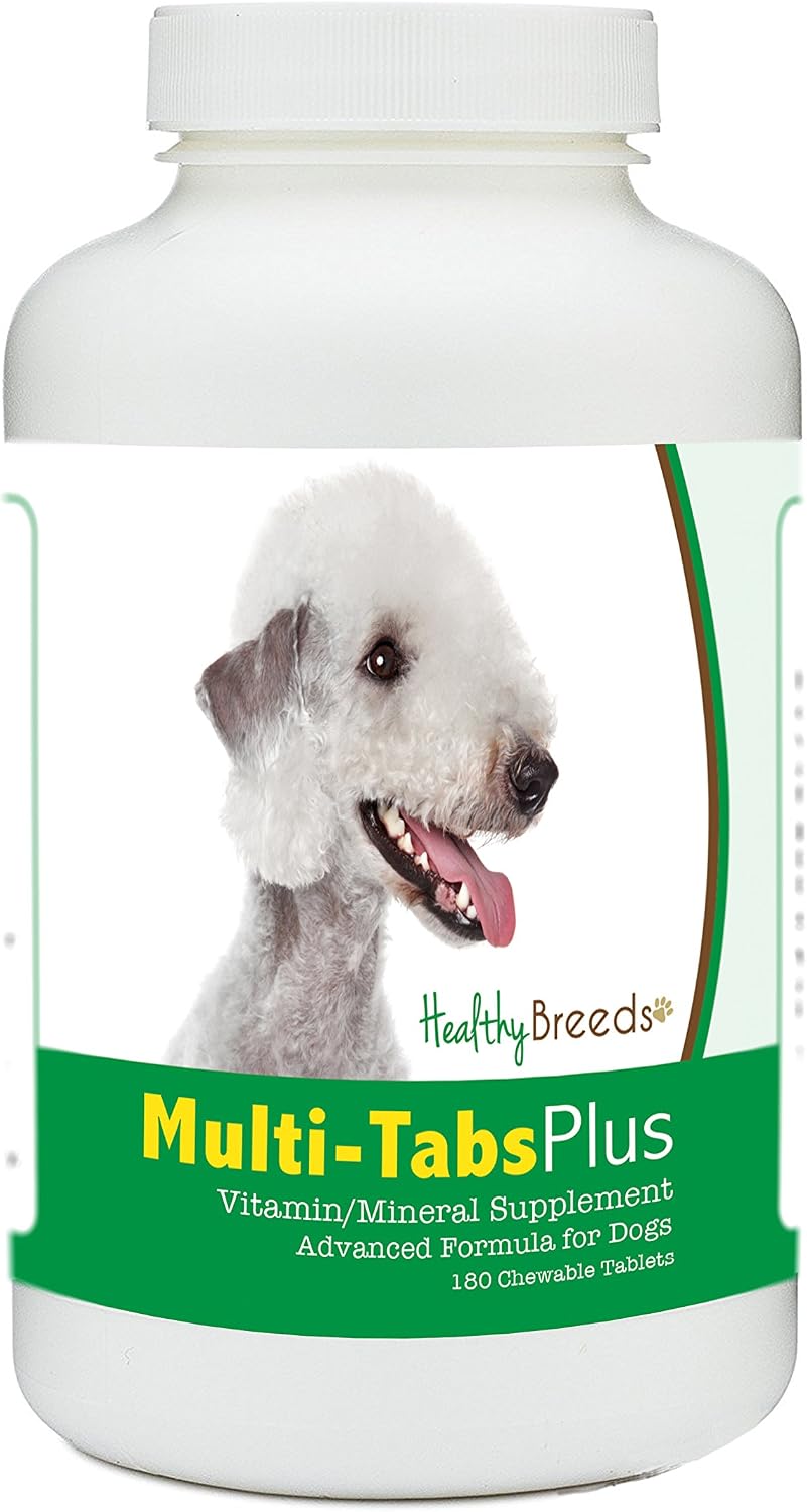 Healthy Breeds Bedlington Terrier Multi-Tabs Plus Chewable Tablets (180 Count) - görsel 1