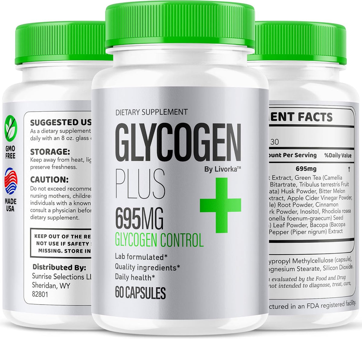 Glycogen Plus Capsules - Advanced Glycogen Support Food Supplement, High Strength All-Natural Formula, 60 Capsules - görsel 9