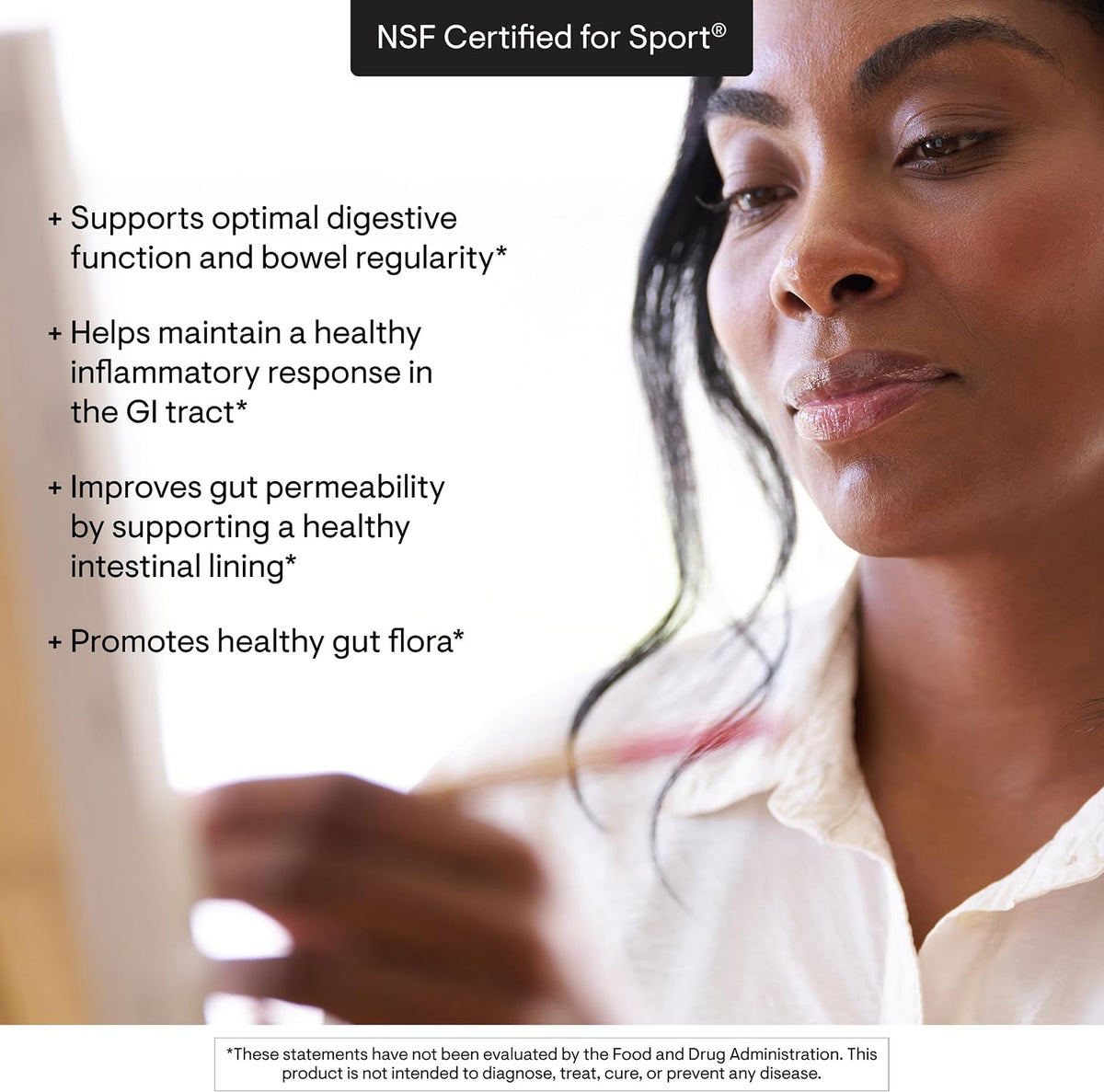 THORNE Leaky Gut Support – Gut Health Supplement – Orange Vanilla Flavour – 30 Servings - görsel 6