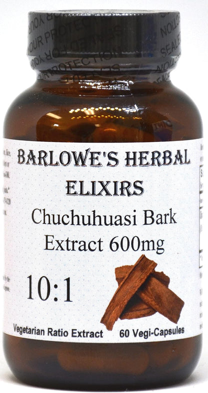 Chuchuhuasi Bark Extract – 10:1 Extract (600 mg) – Vegan, Kosher, Halal – 60 Capsules