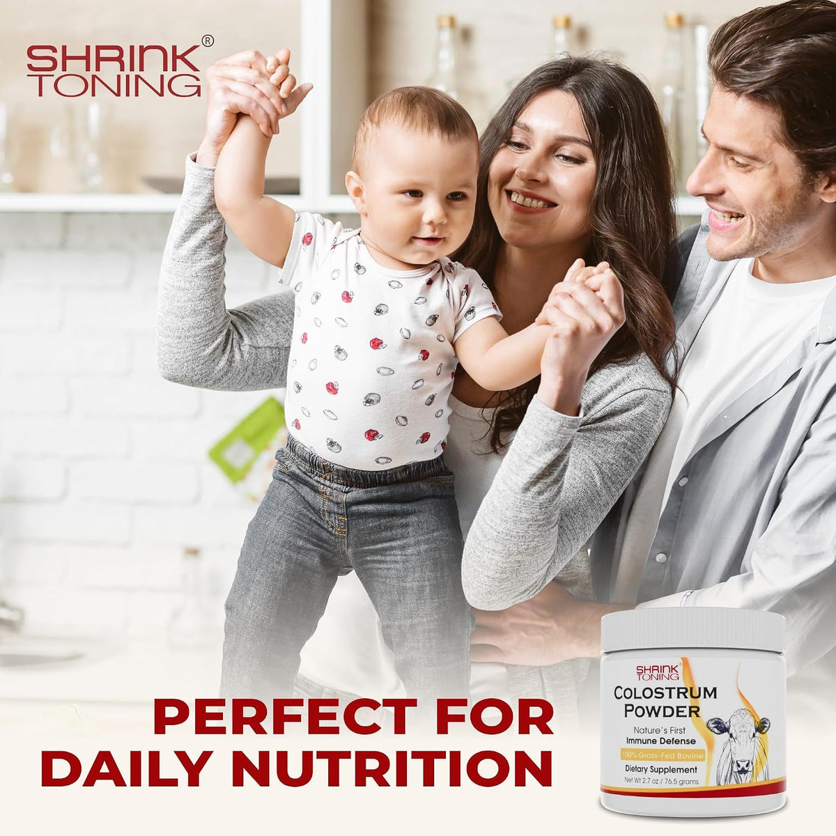 Shrink Colostrum Powder 77g – Natural Bovine Colostrum Supplement for Overall Health - görsel 7