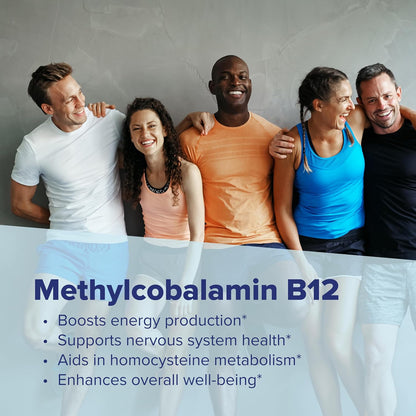 Superior Source No Shot Methylcobalamin B12 5000 mcg Sublingual Tablets, 60 Count