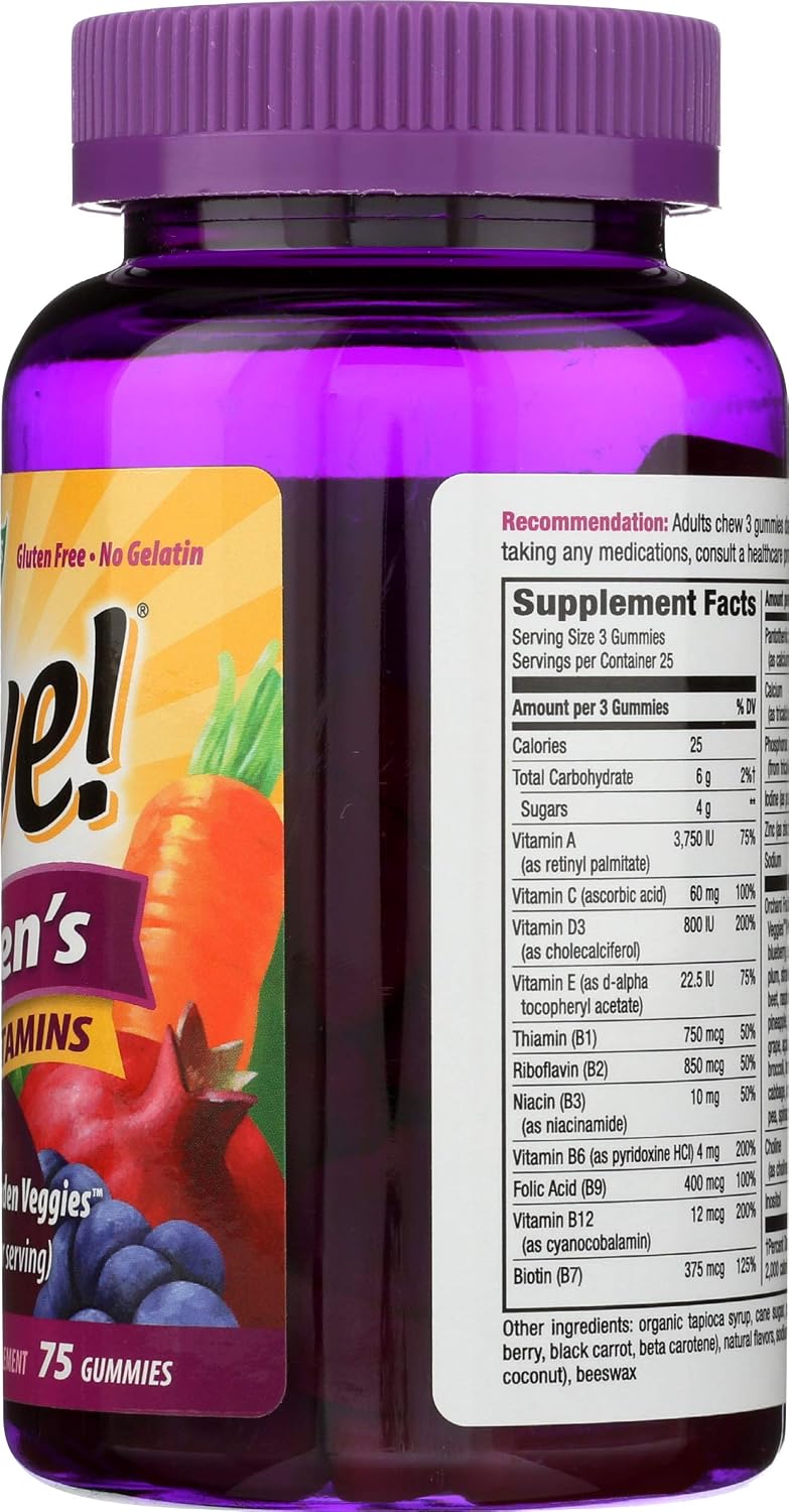 Nature's Way Alive! Women's Gummy Vitamins - 75 Count - görsel 6