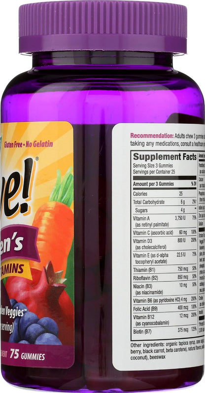 Nature's Way Alive! Women's Gummy Vitamins - 75 Count