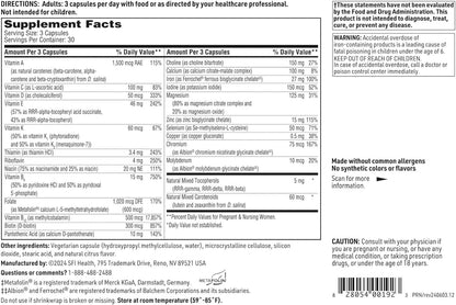 SFI Health Klaire Labs Prenatal & Nursing Multivitamin - Postnatal & Prenatal Vitamins for Women with Iron - Complete Nutritional Support During Preconception, Pregnancy & Breastfeeding (90 Capsules)
