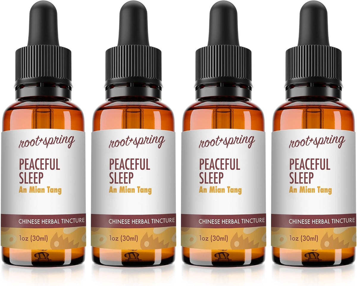 Peaceful Sleep Liquid Extract – An Mian Tang Concentrate with Dropper – An Mian Wan Pian Herbal Tincture – Natural TCM Herb Blend Supplement 30 ml - görsel 8