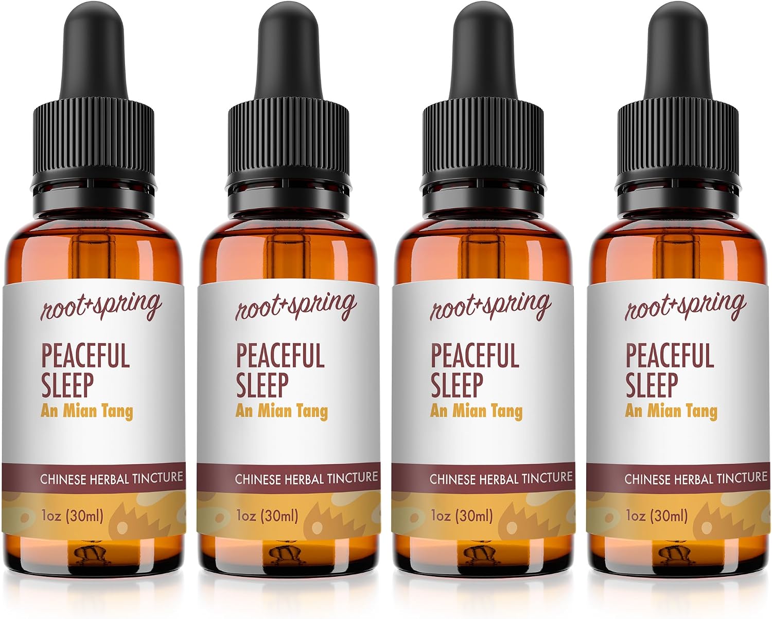 Peaceful Sleep Liquid Extract – An Mian Tang Concentrate with Dropper – An Mian Wan Pian Herbal Tincture – Natural TCM Herb Blend Supplement 30 ml - görsel 8