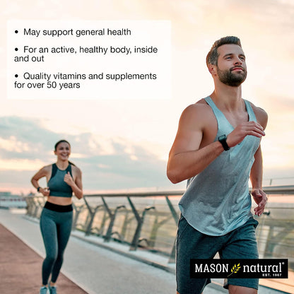 MASON NATURAL Vitamin D3 1000 IU (25 µg) from Fish Liver Oil, 180-Day Supply
