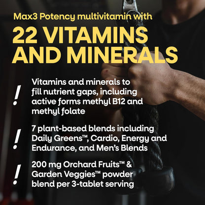Nature's Way Alive! Men's Max3 Potency Daily Multivitamin
