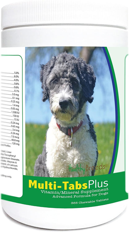 Healthy Breeds Aussiedoodle Multi-Tabs Plus Chewable Tablets 365 Count