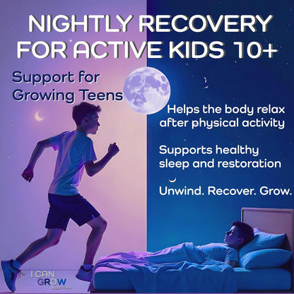 I Can Grow Night-time Children's Vitamins | Sleep Aid with Magnesium Bisglycinate