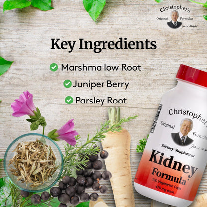 Christopher's Original Formulae Kidney Formula - Herbal Blend for Kidney Support