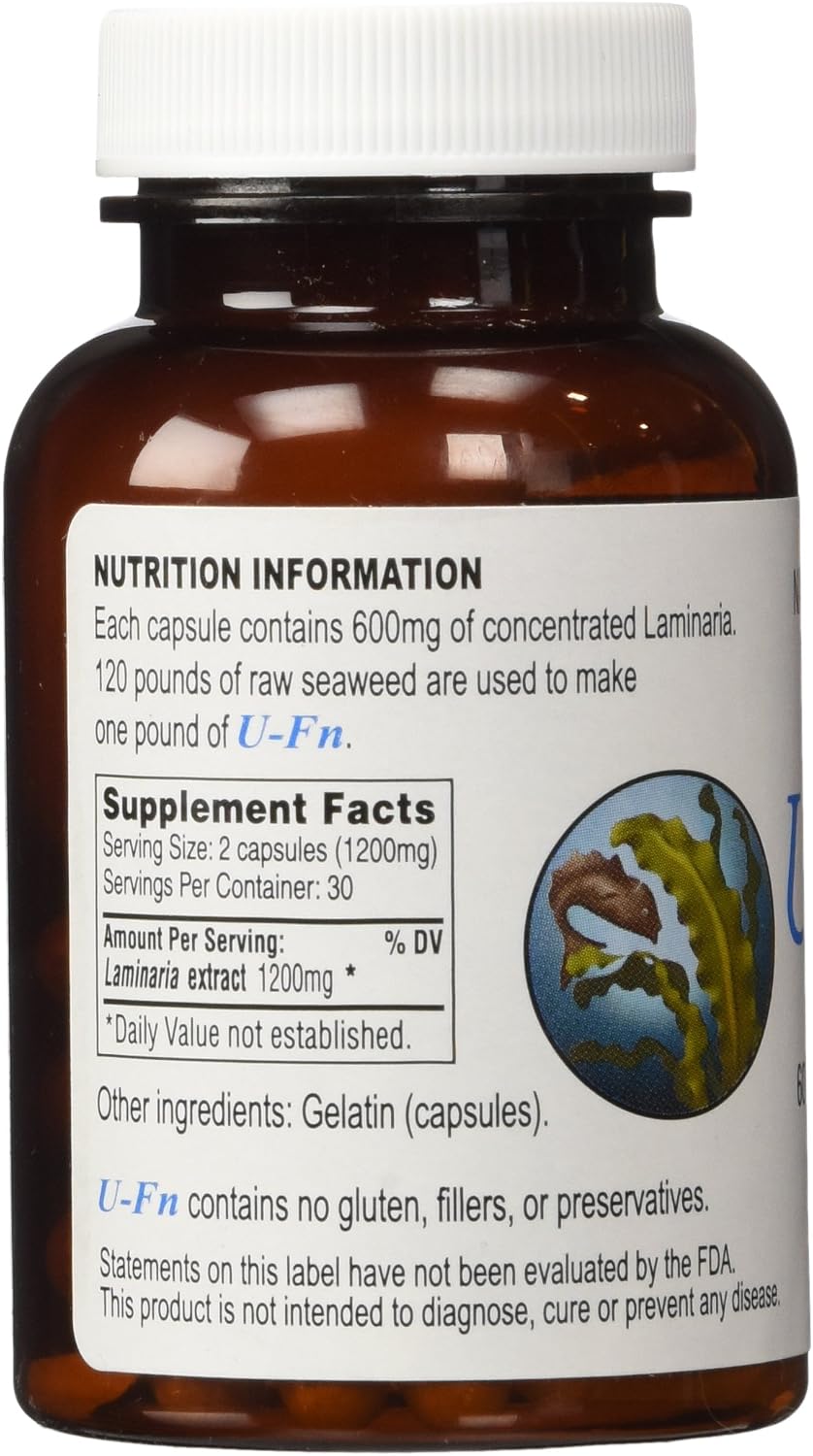 U-Fn U-Fucoidan Extract - 60 Capsules, 600 mg - görsel 4