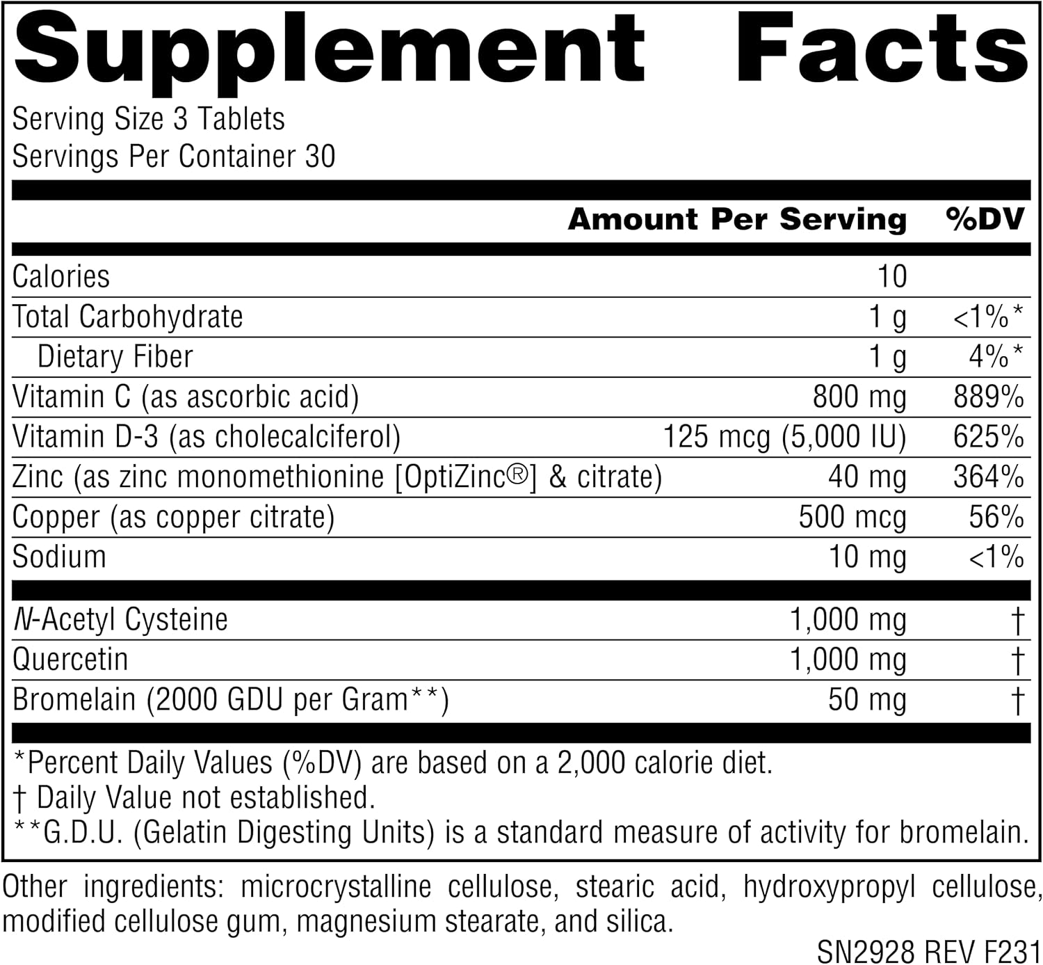 Source Naturals Wellness N-A-Cetin Immune Protocol – 90 Tablets - görsel 5