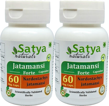 Jatamansi Forte Capsules 500mg - 60 Veg Caps