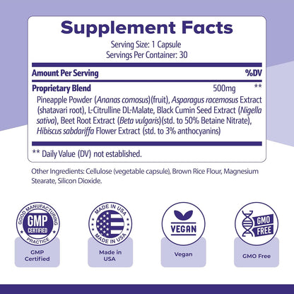 Flush Factor Plus – Original Formula – 30 Caps, 3-Month Supply