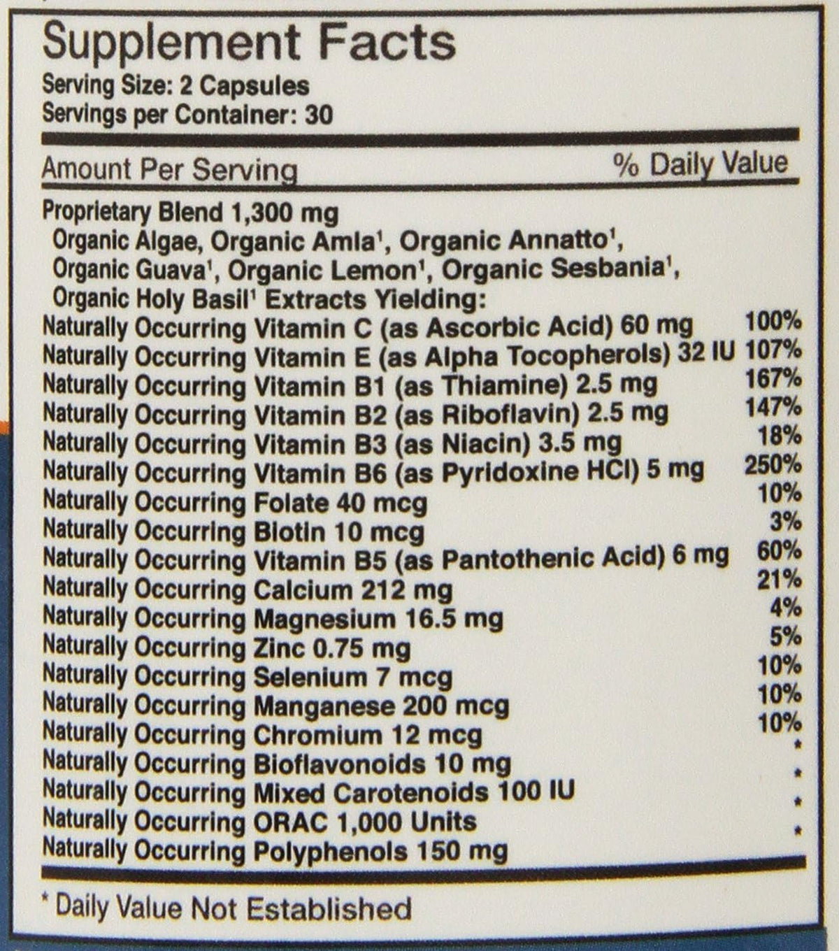 Innate Choice Vita Sufficiency, 60 Vegetarian Capsules - görsel 4