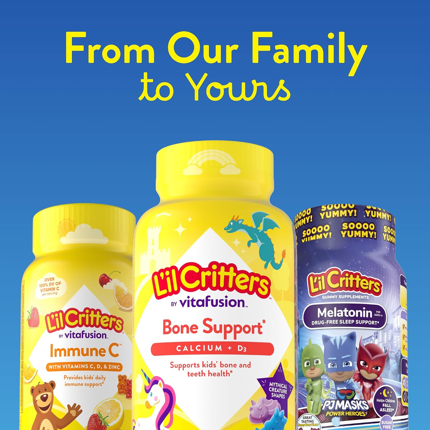 L'il Critters Kids Multivitamin Gummies with Digestive Support - 90 Count - görsel 6