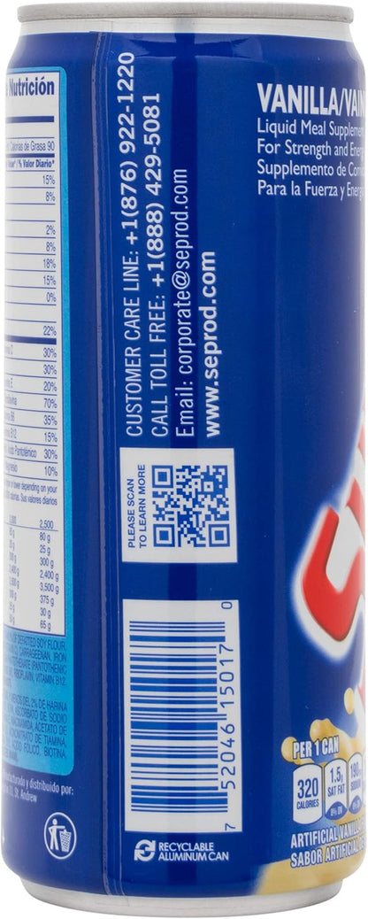 Vanilla Liquid Meal Supplement - 12 Pack (292 ml Each)