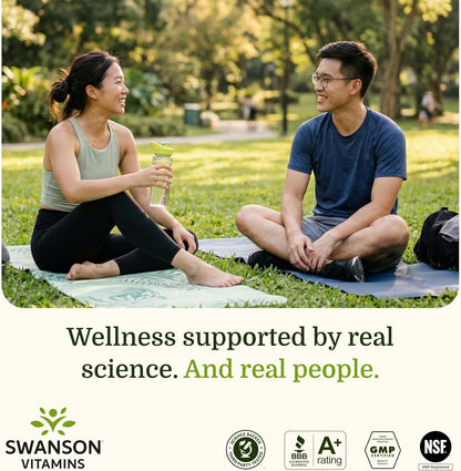 Swanson Women's Anti-Stress Formula with Lactium – 60 Capsules for Stress Relief, Relaxation and Sleep Support