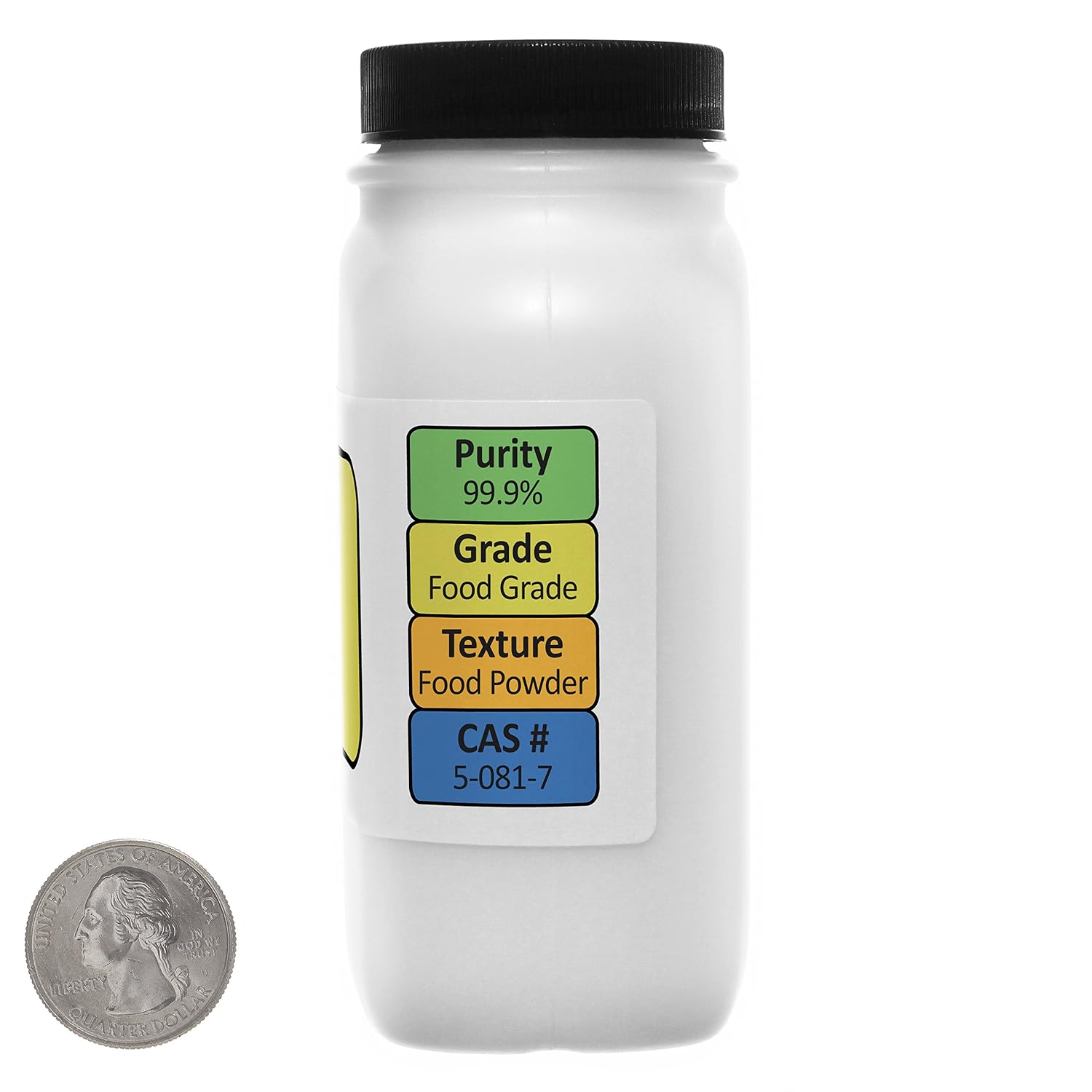 Ascorbic Acid [C6H8O6] 99.9% ACS Grade Powder 227g in a Space-Saving Bottle - görsel 2