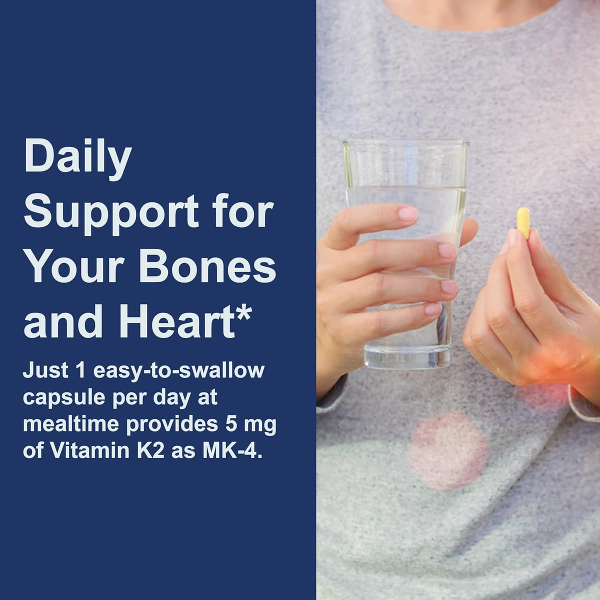 Carlson Vitamin K2, MK-4 (Menatetrenone) - 5 mg, 60 Capsules - görsel 6