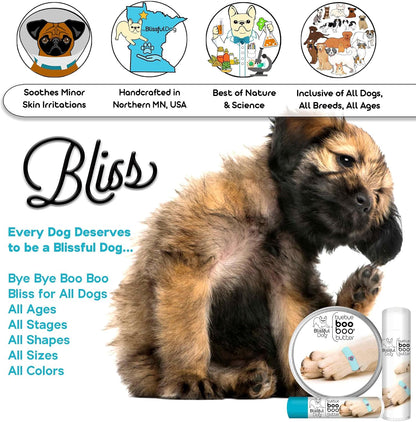 The Blissful Dog 8 oz Tin Boxer Booboo Butter