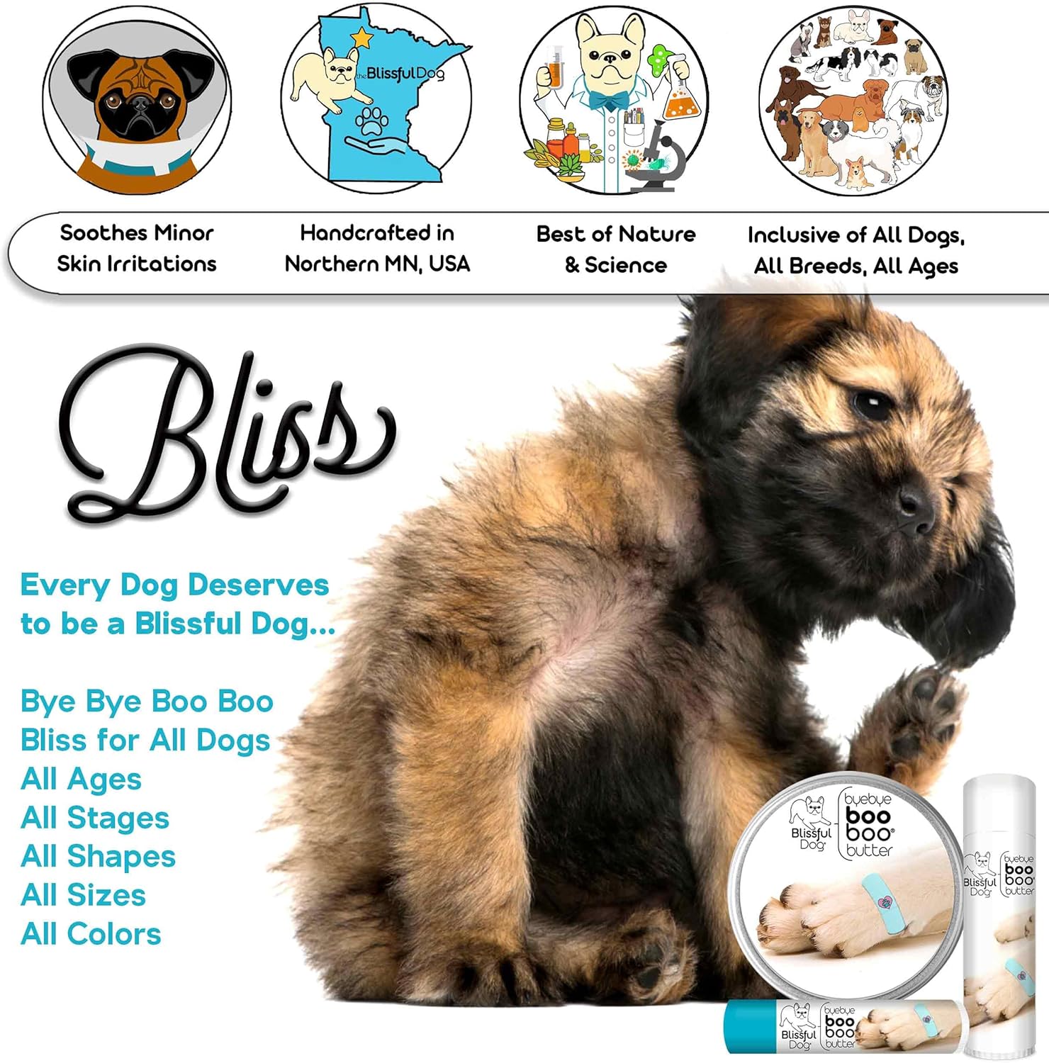 The Blissful Dog Affenpinscher Boo Butter, 57g - görsel 3