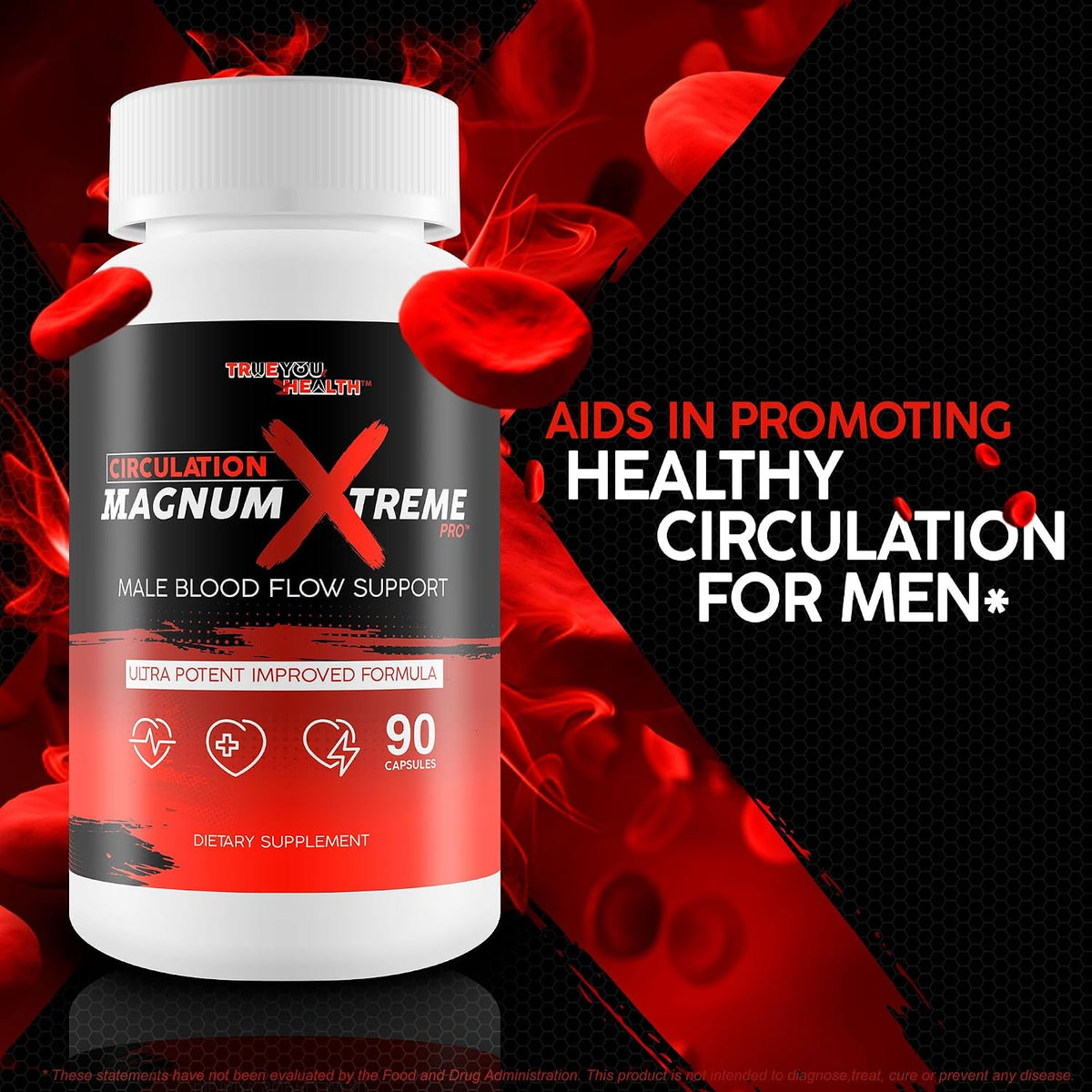 Circulation Magnum Xtreme Pro - Advanced Formula - Blood Flow & Circulation Supplement for Men and Women - With L-Citrulline and Ginkgo Biloba - Natural Support for Vascular Health - görsel 5