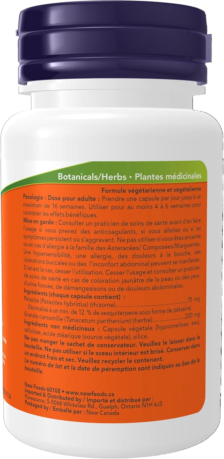 Now Butterbur Extract 75mg, 60 Veg Capsules - görsel 4