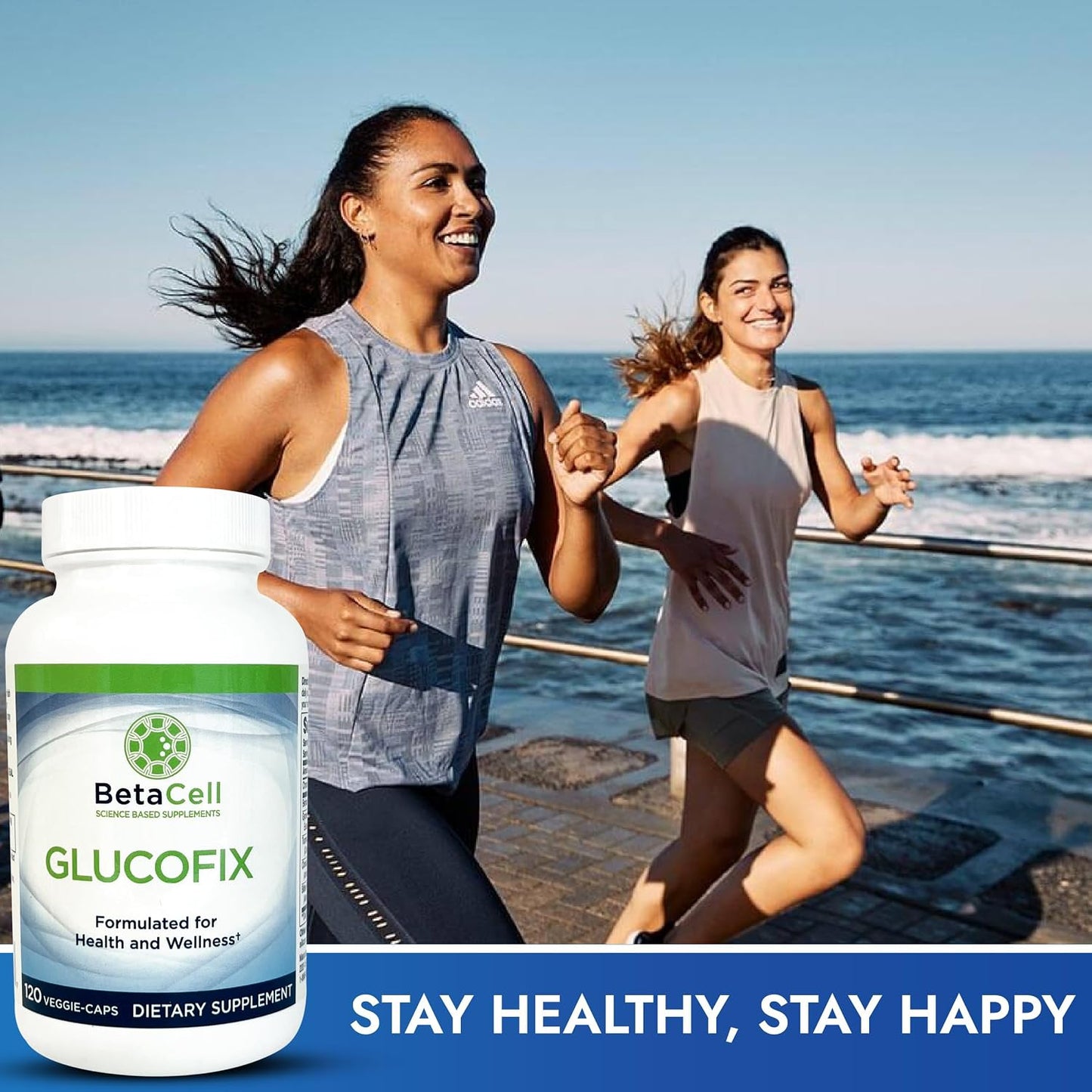 Glucofix Blood Sugar Support Supplement – Advanced Berberine Supplement with Ceylon Cinnamon, Turmeric & Bitter Melon – 120 Capsules - görsel 4