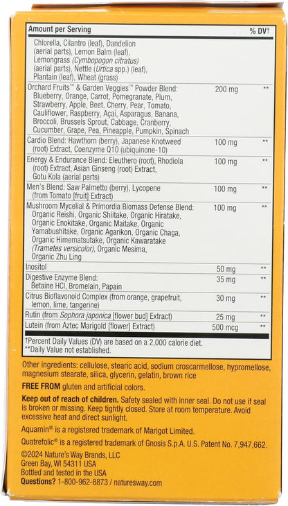 Nature's Way Multivitamin Alive Energizer Mens, 90 Capsules