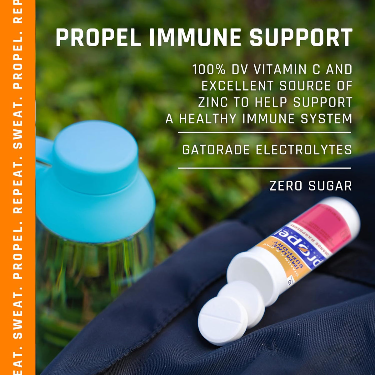 Propel Immune Support Tablets, Lemon – B Vitamin Complex: Vitamins B3, B5, and B6 contribute to normal energy – Image 4