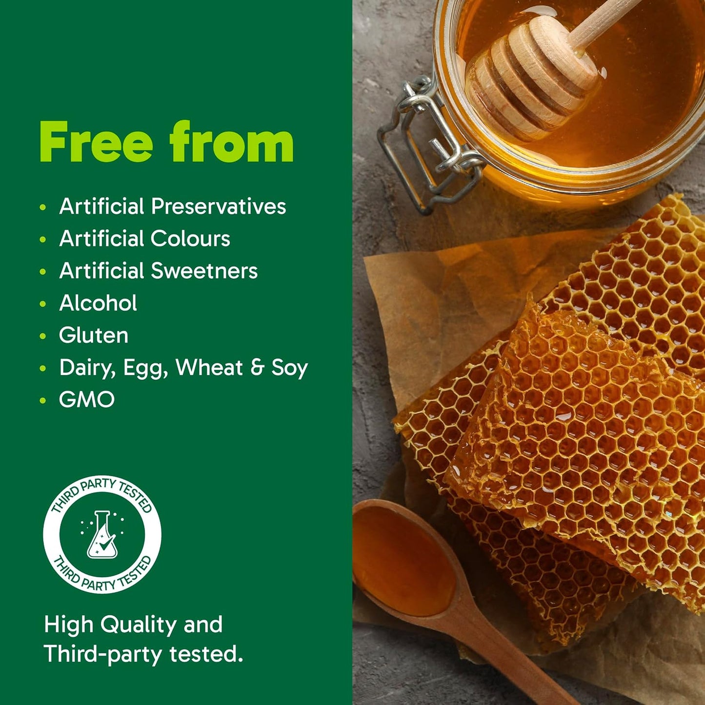 Organika Bee Propolis Tincture (30 ml) – Vegan Propolis Extract for Throat & Immune Support - görsel 4