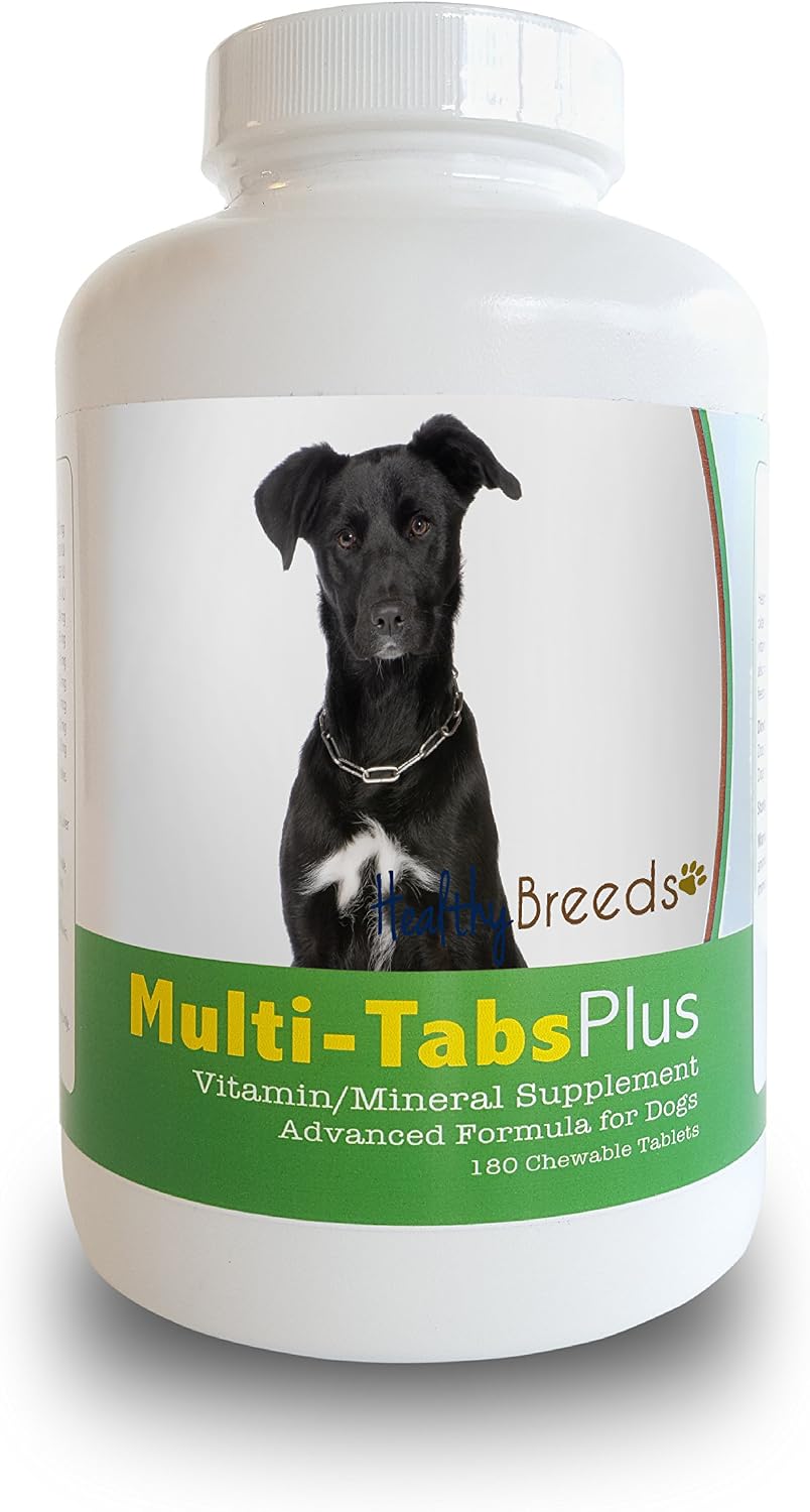 Healthy Breeds Mutt Multi-Tabs Plus Chewable Tablets 180 Count - görsel 1
