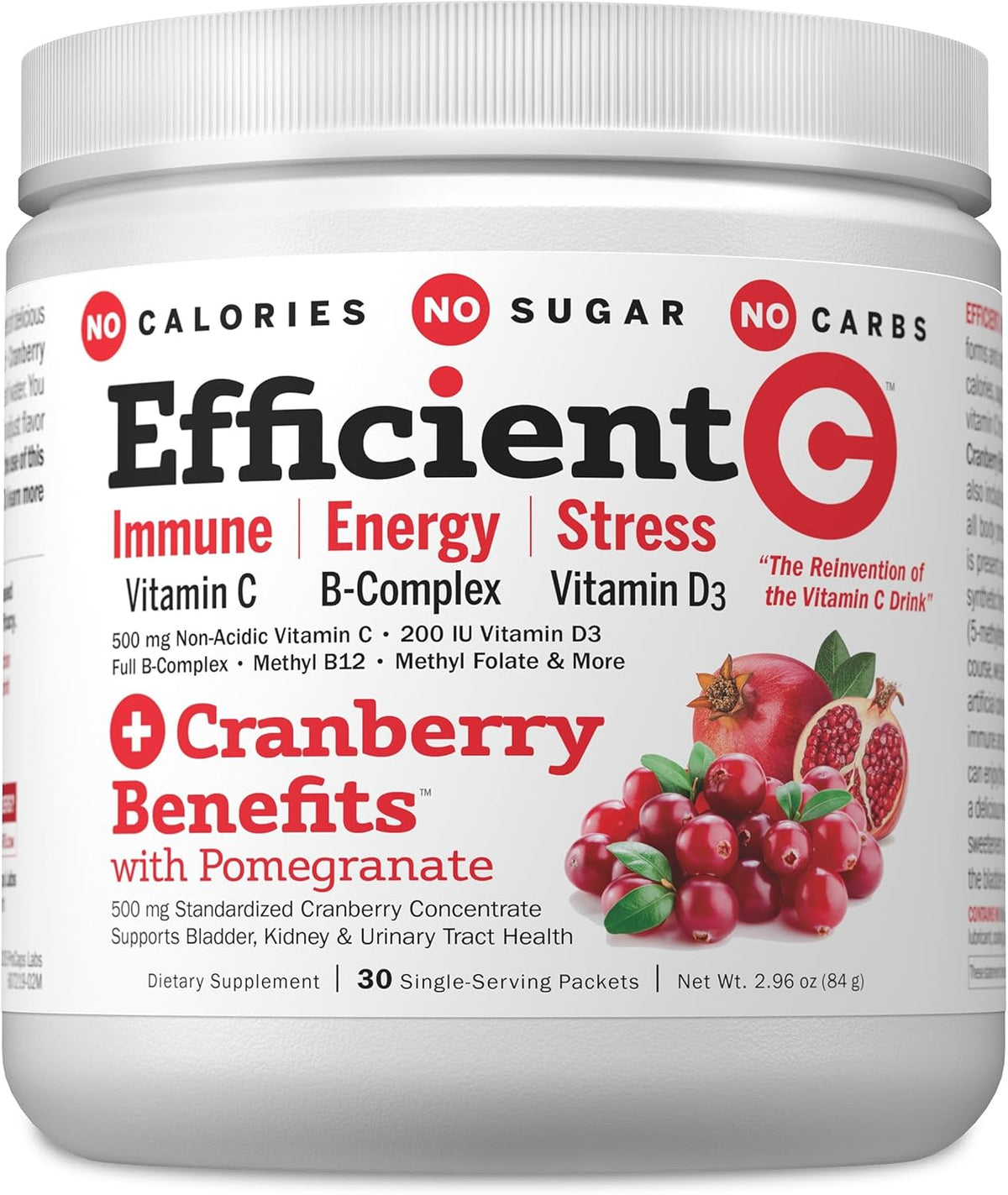 ANDREW LESSMAN Efficient C + Cranberry Benefits (30 Packets) - görsel 1
