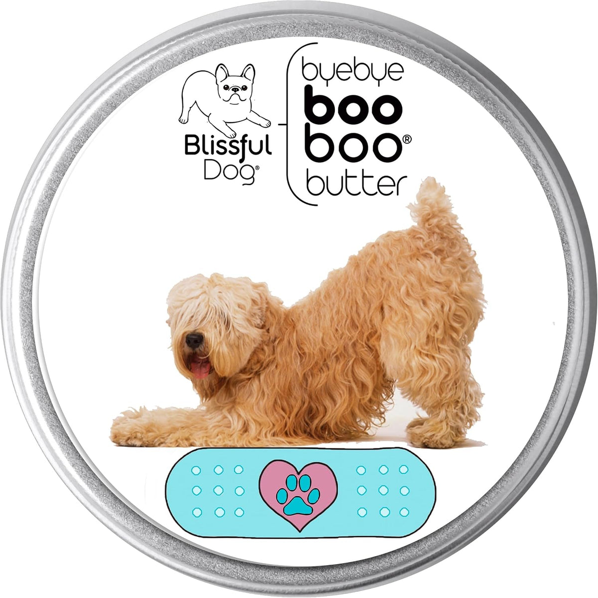 The Blissful Dog Soft Coated Wheaten Terrier Boo Boo Butter, 8 Ounce - görsel 1