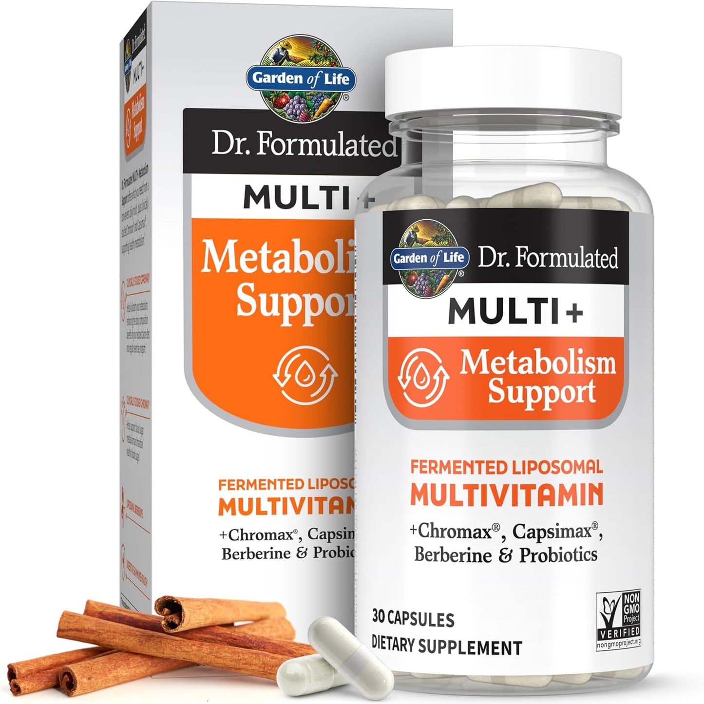 Garden of Life Multivitamin Liposomal Metabolism support - 30 Capsules - görsel 1