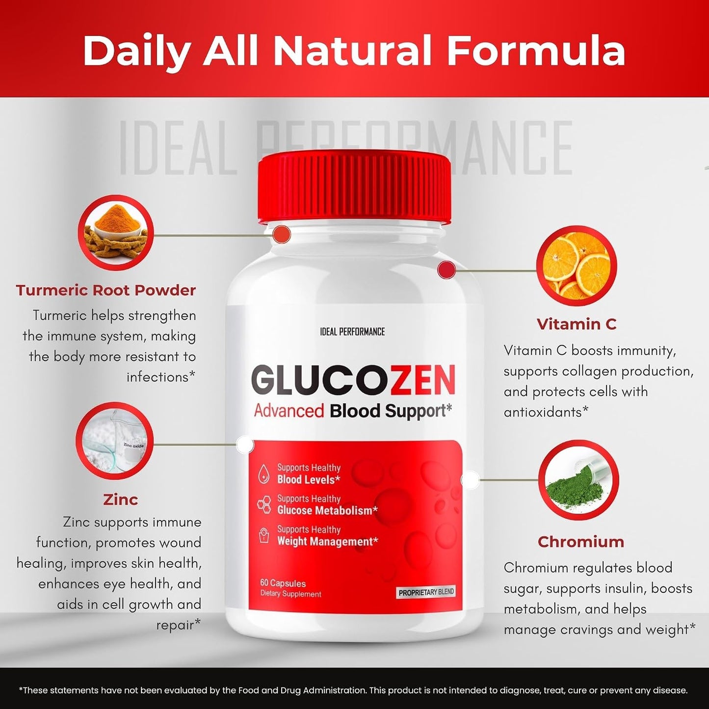 Glucozen Capsules - Maximum Strength 2-Pack - görsel 7