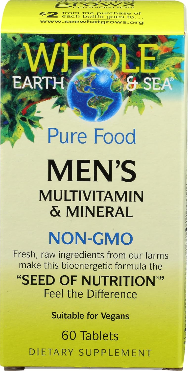 Natural Factors Men's Multivitamin & Mineral - 60 Tablets - görsel 4