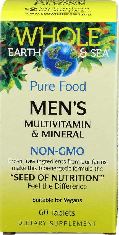 Natural Factors Men's Multivitamin & Mineral - 60 Tablets
