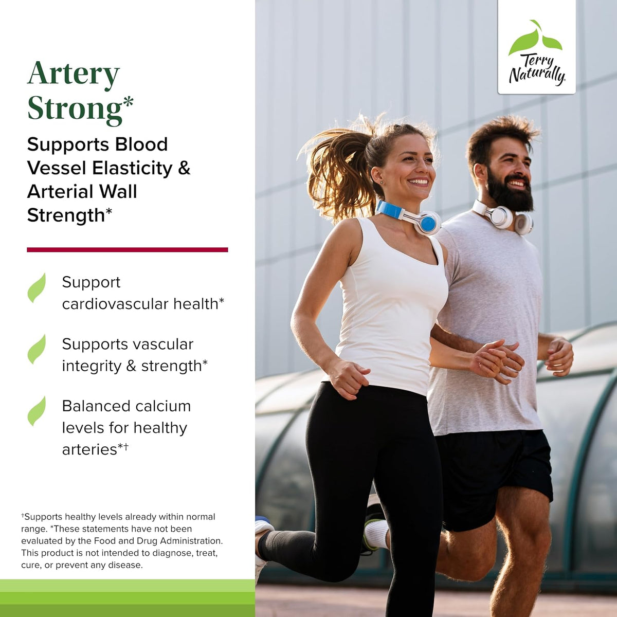 Terry Naturally Artery Strong – Cardiovascular Support with Vitamins A & D3 – 60 Softgels - görsel 3