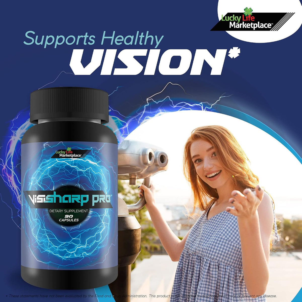 Visi Sharp Pro - Natural Vision Support Food Supplement - görsel 5