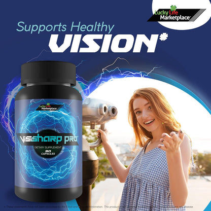 Visi Sharp Pro - Natural Vision Support Food Supplement