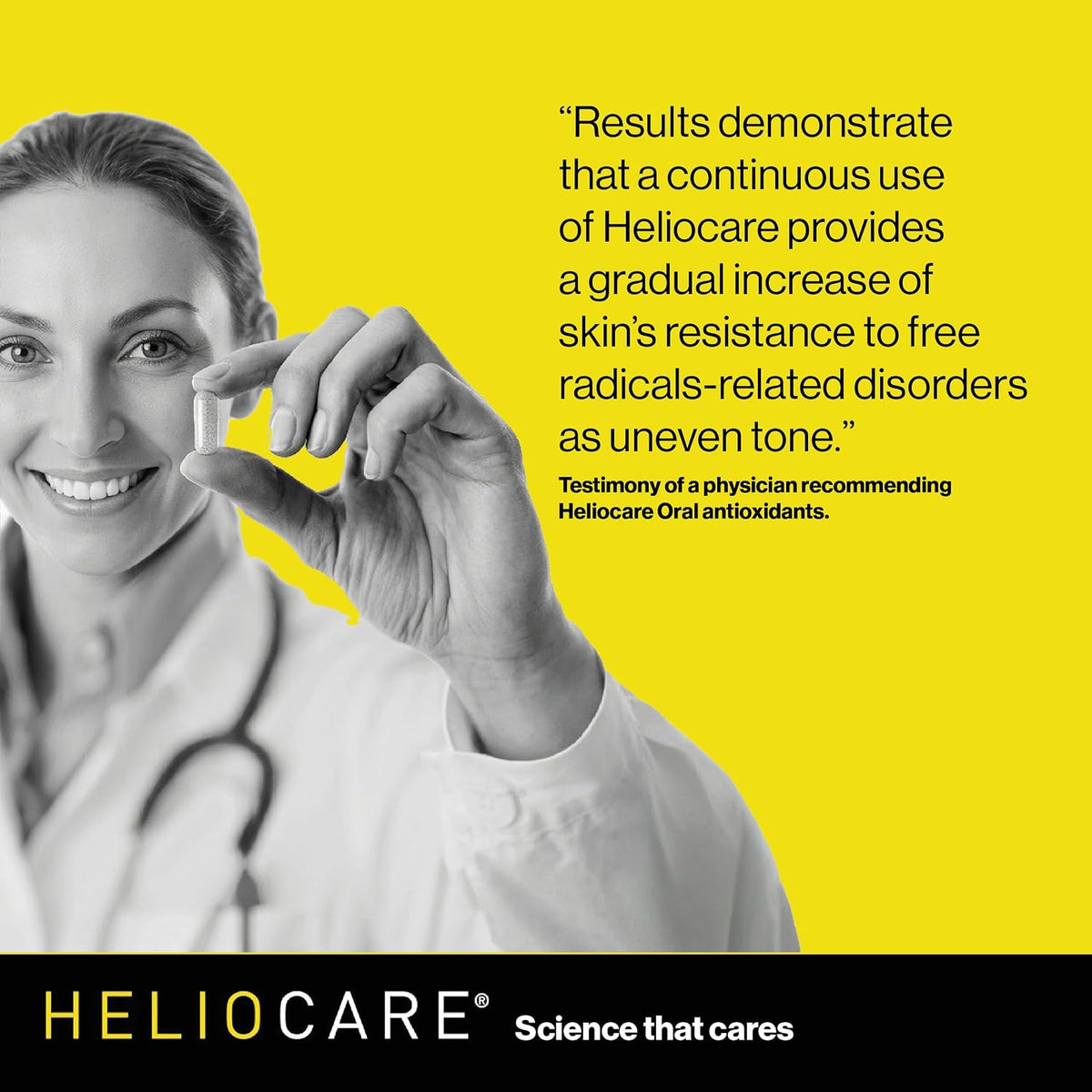 Heliocare Advanced Niacin B3 Supplement: Fernblock PLE Extract 240mg Per Serving - Supports Skin Cell Health with Antioxidant-Rich Vitamin B3 Niacin 500 mg - 120 Vegan Capsules - görsel 6
