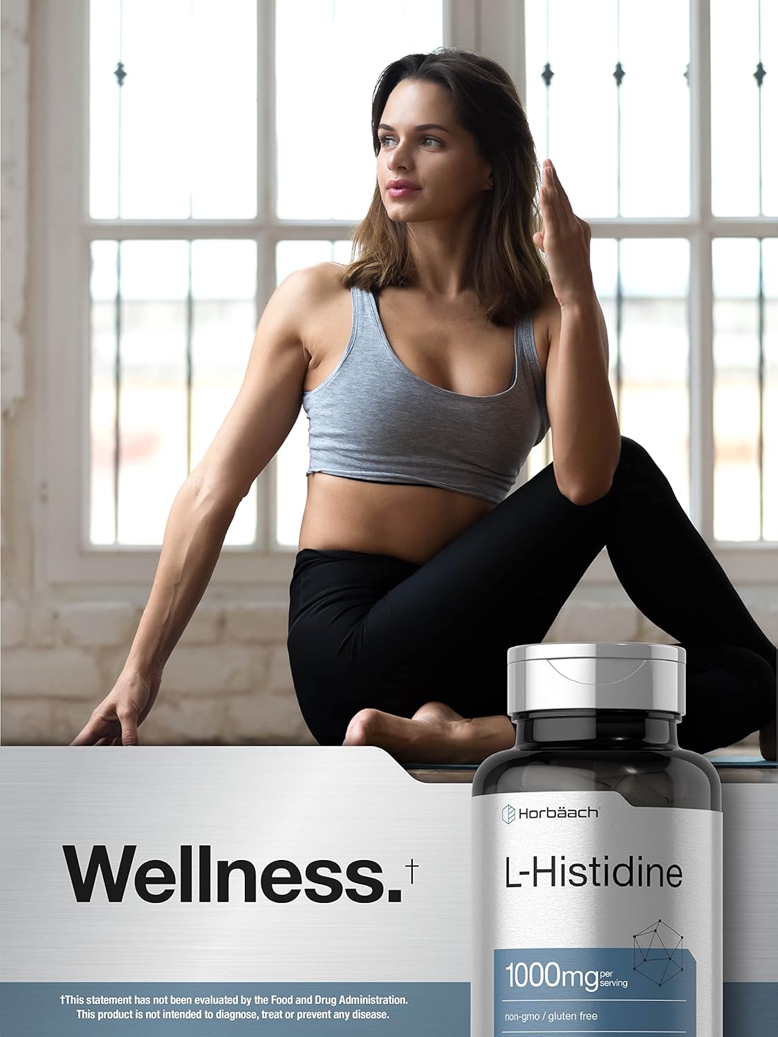 Horbäach L-Histidine 1000mg, 90 Capsules - görsel 6