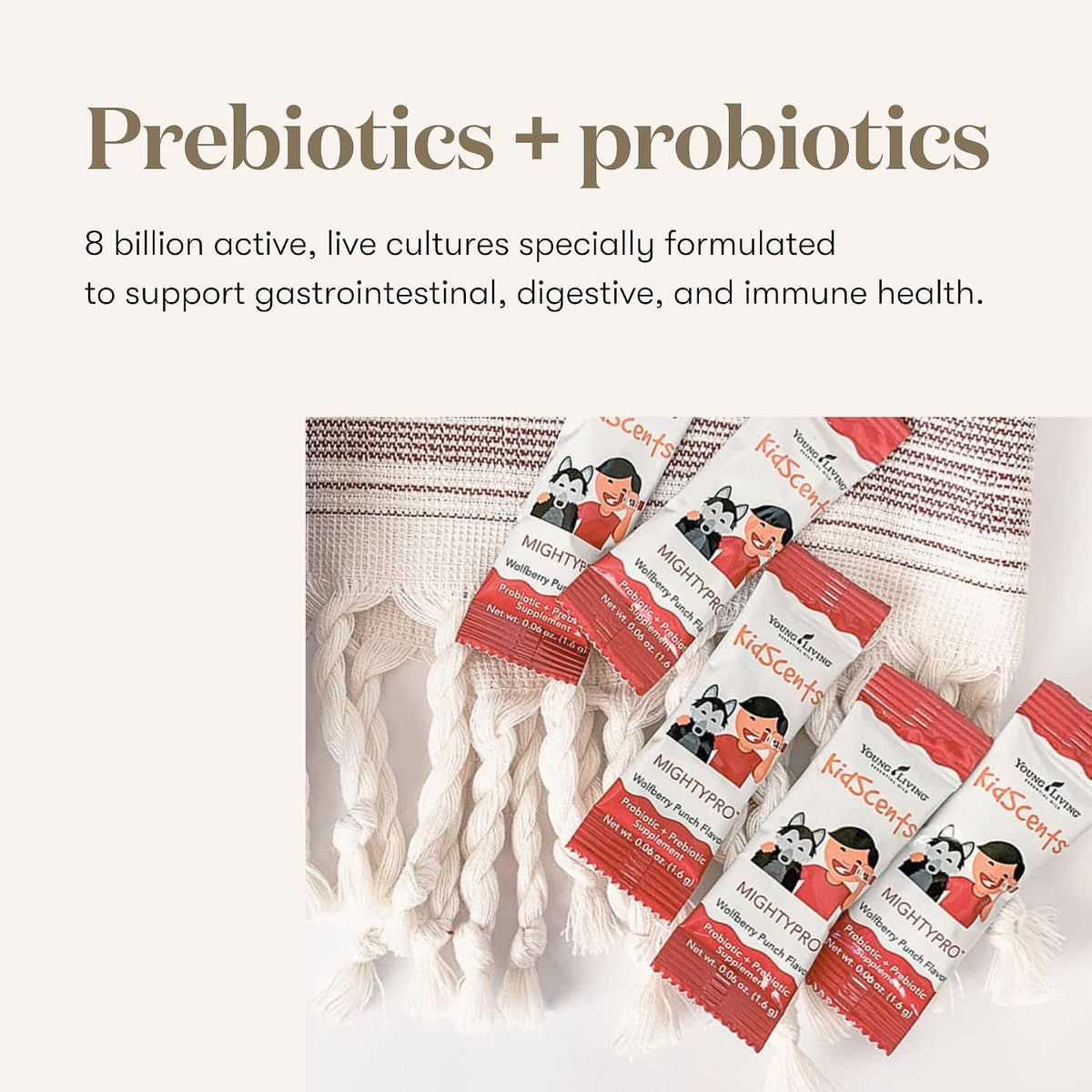 Young Living KidScents MightyPro Prebiotic and Probiotic for Children - görsel 6