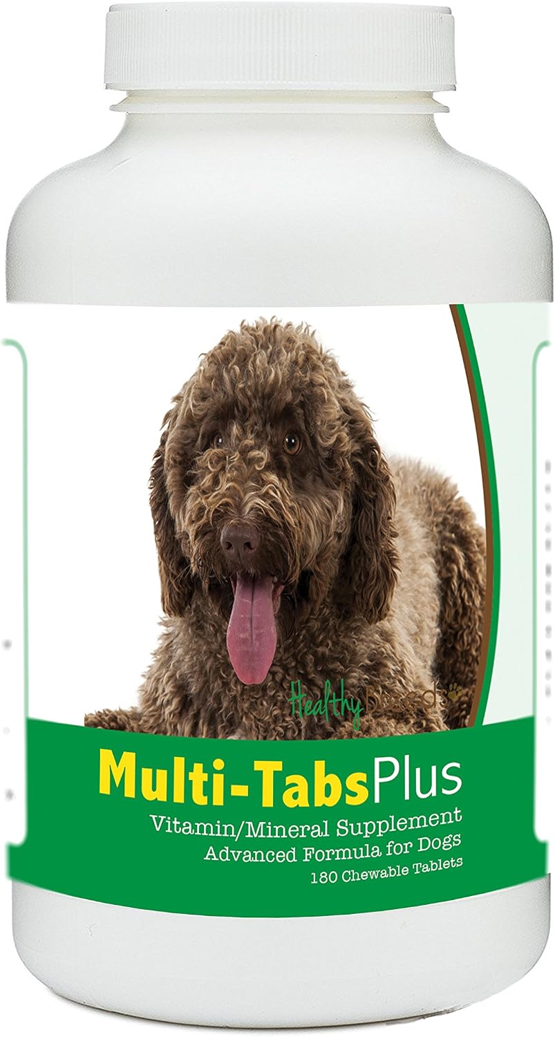 Healthy Breeds Spanish Water Dog Multi-Tabs Plus Chewable Tablets, 180 Tablets - görsel 1